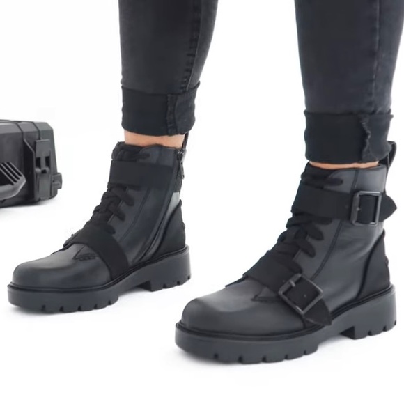Combat Boots Ugg Biker Boots Noe Ugg Noe Moto Boot New Arrivals